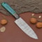 Premium Handmade Damascus Steel Kitchen Knife 12 Chef Fillet Knife With Wooden Handle 2