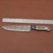 Custom Crafted Damascus Steel Chef Knife 7 Fillet Blade With Leather Sheath 2