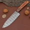 Authentic Damascus Steel Fillet Knife Handmade Kitchen Hunting Knife 0