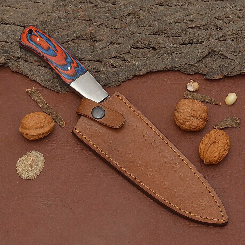 Professional Damascus Steel Fillet Knife 12 Custom Handmade Kitchen Knife 3