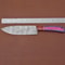 Custom Handmade Damascus Steel Chef Fillet Knife With Pakka Wood Handle And Leather Sheath 1