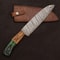 Professional Custom Damascus Steel Chef Knife Razor Sharp Fillet Blade With Wood Handle 1