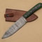 HighQuality Handmade Damascus Steel Knife 7 Fillet Blade Wooden Grip For Precision Cutting 2