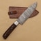 Custom Forged Damascus Steel Fillet Knife 12 Chef Knife With Elegant Wooden Handle 1