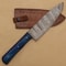 Handcrafted Damascus Steel Chef Knife With 7 Blade And 5 Pakka Wood Handle 2