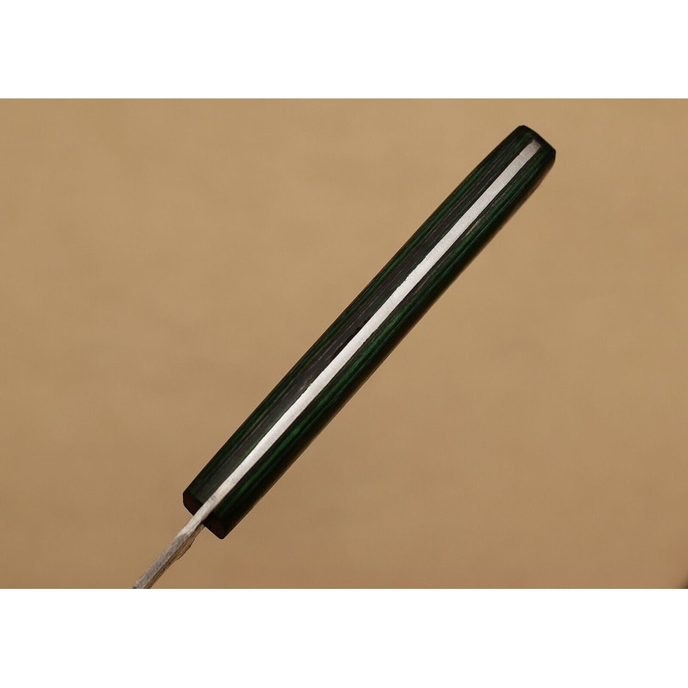 Premium Damascus Steel Kitchen Fillet Knife Handmade Chef Tool With Leather Sheath 3