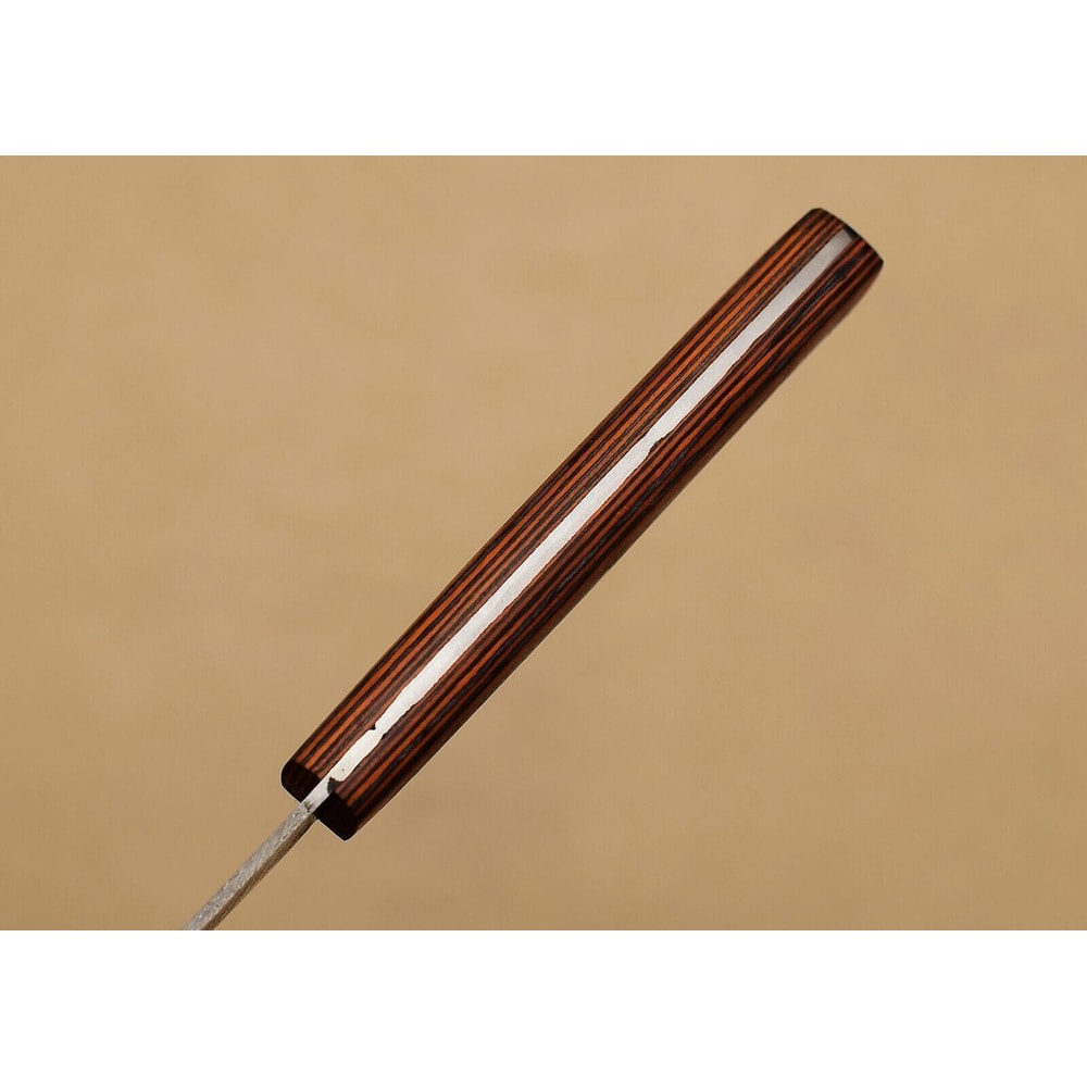 12 Inch Handmade Damascus Chef Knife Razor Sharp Fillet Blade With Pakka Wood Grip 3