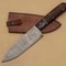 12 Inch Handmade Damascus Chef Knife Razor Sharp Fillet Blade With Pakka Wood 0