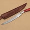 Beautiful Handmade Damascus Steel Chef Knife Wooden Handle 12 Inch Overall Length 2