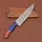 Precision Forged Damascus Steel Knife Professional Fillet Chef Knife With Leather Cover 3