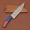 Precision Forged Damascus Steel Knife Professional Fillet Chef Knife With Leather Cover 3
