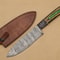 Handmade Damascus Master Chef Fillet Knife Stunning Pattern Blade Wooden Grip 2