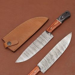 custom forged damascus steel fillet knife – chef choice for precision cutting