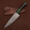 Authentic Damascus Steel Knife Handmade 7 Fillet Chef Blade With Pakka Handle 2