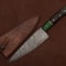 Authentic Damascus Steel Knife Handmade 7 Fillet Chef Blade With Pakka Handle 0