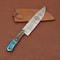 Chef Edition Damascus Steel Knife 12 Fillet Blade With Wood Grip 3