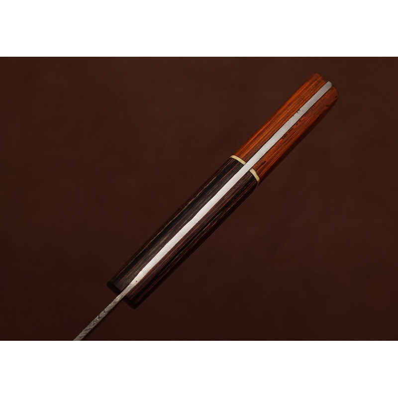 HandForged Damascus Steel Kitchen Fillet Knife Premium Pakka Handle 3