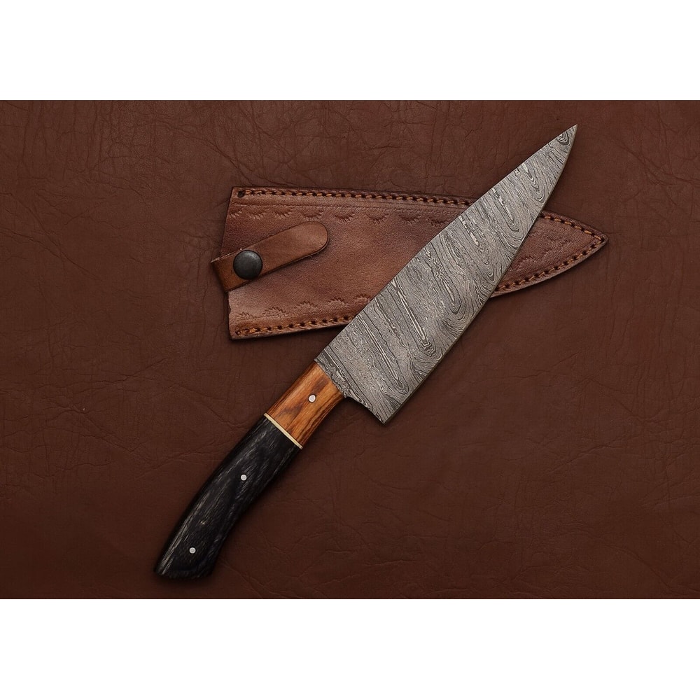 HandForged Damascus Steel Chef Knife Razor Sharp Fillet Blade For Precision Work 1