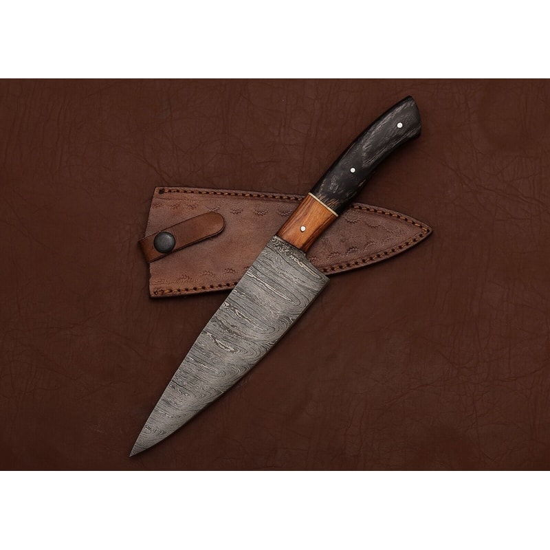 HandForged Damascus Steel Chef Knife Razor Sharp Fillet Blade For Precision Work 2