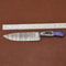 Damascus Steel Kitchen Fillet Knife Elegant Handmade Chef Knife With Sheath 2