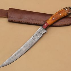 culinary forge damascus steel knife – precision fillet blade for true chefs