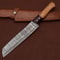 Damascus Heritage Series Chef Knife HandForged Steel With Pakka Wood Handle 2