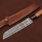 Damascus Heritage Series Chef Knife HandForged Steel With Pakka Wood Handle 0