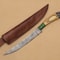 Supreme Cut Damascus Steel Chef Knife Elegant Pakka Wood Handle Design 2