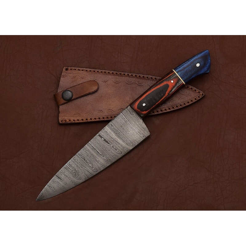 Forged Beauty Damascus Fillet Knife Chef Tool Crafted With Passion 2