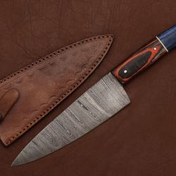 forged beauty damascus fillet knife – chef tool crafted with passion