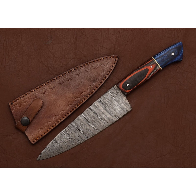 Forged Beauty Damascus Fillet Knife Chef Tool Crafted With Passion 0