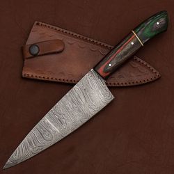 damascus steel mastercraft knife – perfect for kitchen, hunting & survival