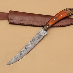 damascus glory – handmade chef fillet knife for professional & home kitchens