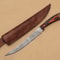 Custom Damascus Chef Knife Razor Sharp 7 Blade With Wood Grip 2