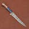 Damascus Drift HandForged Fillet Knife With Beautiful Wood Handle 1