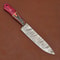 The Crafted Edge Damascus Steel Fillet Knife With Polished Handle 1