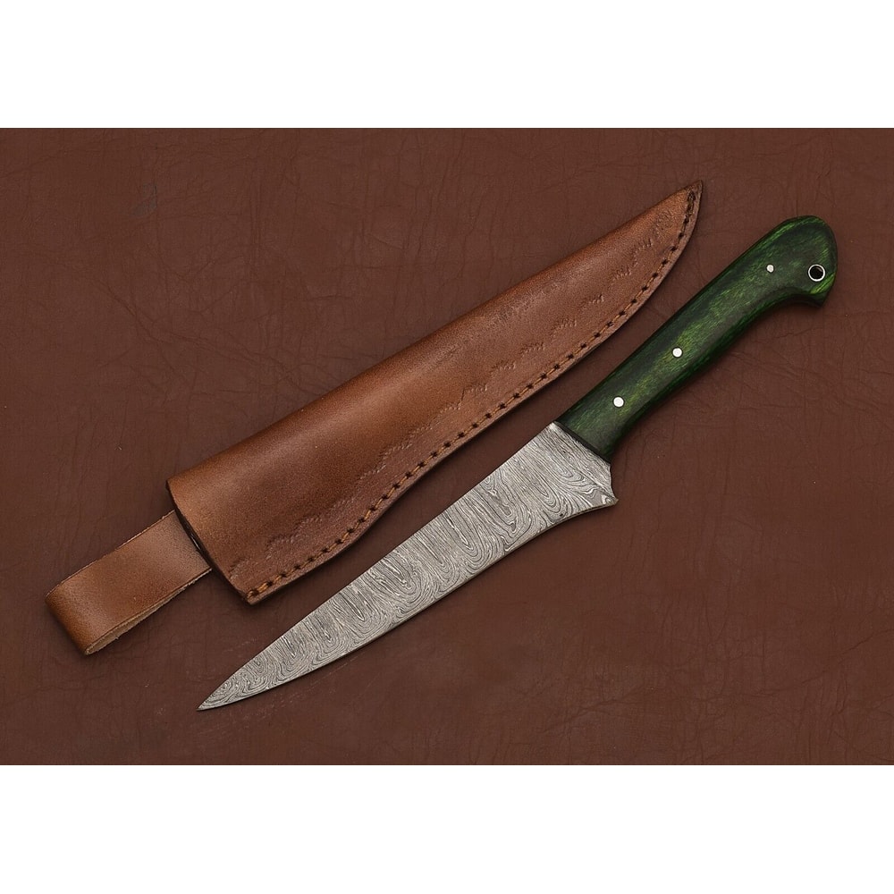 Professional Damascus Steel Fillet Knife HandForged For Precision Durability 0