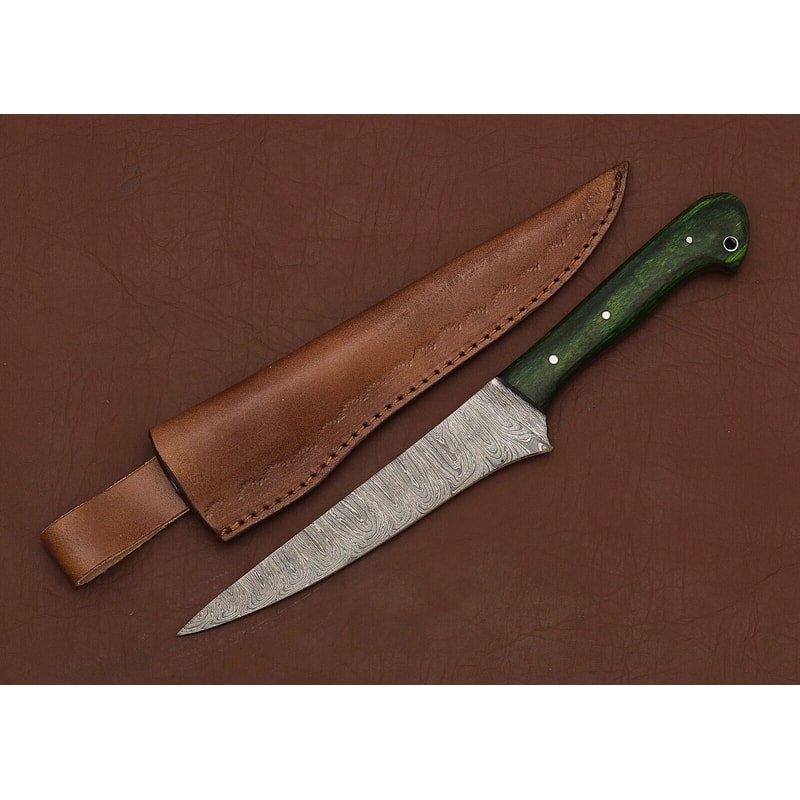 Professional Damascus Steel Fillet Knife HandForged For Precision Durability 0