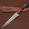 Artisan Handmade Damascus Kitchen Knife Razor Sharp Blade With Wood Handle 2