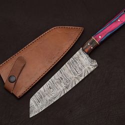 damascus steel perfection – hand-forged fillet knife for professional chefs