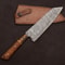 The Artisan Edge Handmade Damascus Steel Chef Knife With Leather Cover 1