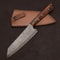 The Artisan Edge Handmade Damascus Steel Chef Knife With Leather Cover 2
