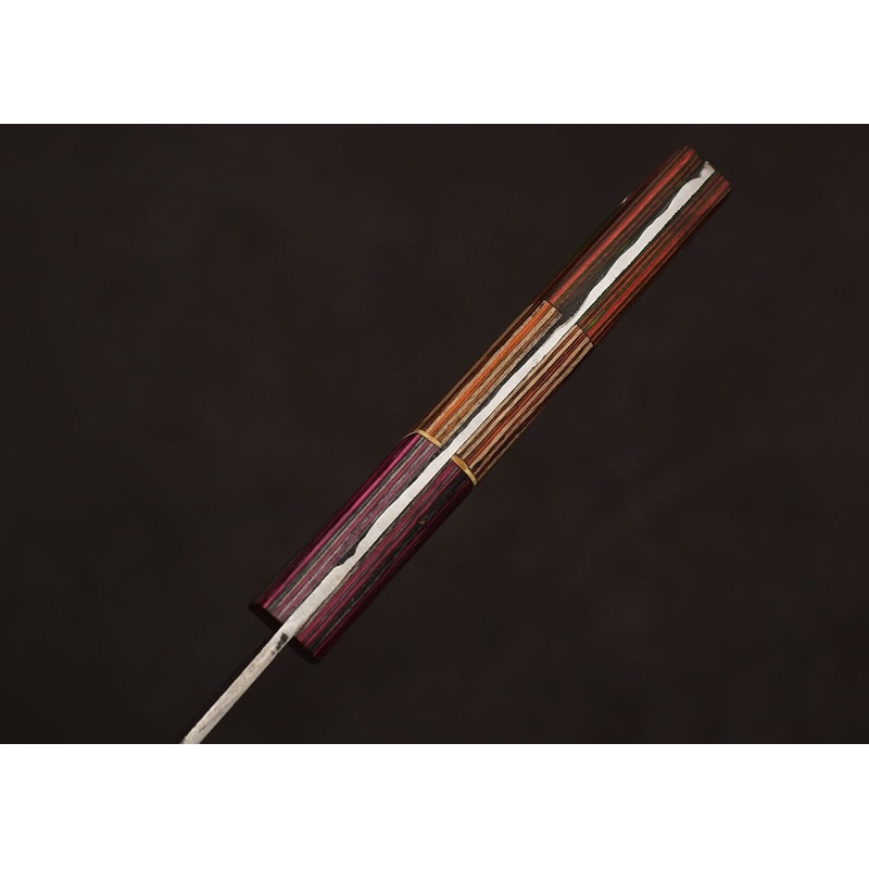 Custom Damascus Fillet Knife Handmade Chef Tool With Wooden Grip 3