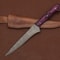 Damascus Steel Chef Companion Elegant Wood Handle Sharp Forged Blade 2