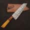 Handcrafted Damascus Steel Knife Perfect For Kitchen Hunting Survival 1