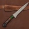 Professional Damascus Knife Handcrafted Chef Fillet Blade With Wood Handle 1
