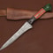 The Forged Flame Handmade Damascus Steel Kitchen Knife With 8 Blade 1