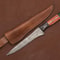 The Forged Flame Handmade Damascus Steel Kitchen Knife With 8 Blade 0