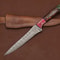 Damascus Steel Hunting Kitchen Knife 8 Fillet Blade With Wooden Handle 2