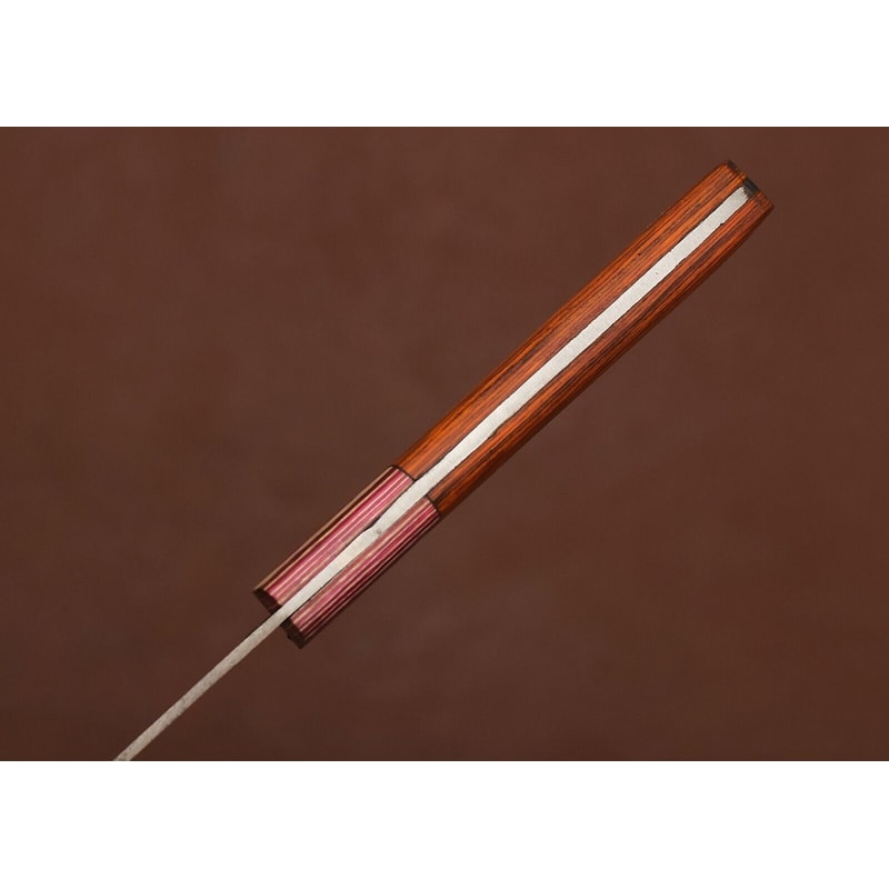 Custom HandForged Damascus Steel Knife Perfect For Chefs Hunters Campers 3